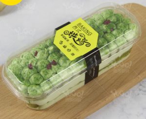 Hộp chữ nhật đựng bánh lạnh xy599 - Hộp chữ nhật đựng tiramisu - Hộp chữ nhật đựng bánh mousse - Hộp chữ nhật XY599 đựng panna cotta