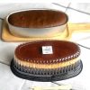 Hộp oval F70 đế đen - Hộp F70 đựng vừa khuôn D008 - Hộp F70 dùng đựng bánh mì hoa cúc - F70 dùng đựng bánh Flan chesse