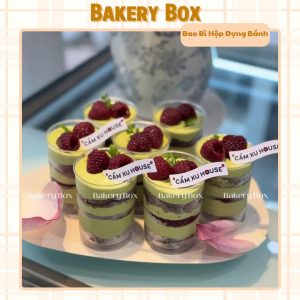 LY NHỰA TRÒN 150ML ĐỰNG BÁNH LẠNH