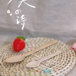 Muỗng gỗ dùng ăn bánh tiramisu - Muỗng gỗ ăn bánh mousse - bánh chessecake