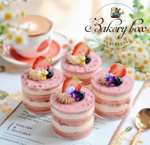 Hủ Mica Tròn Đựng Bánh Lạnh - Pudding -Tiramisu - Panna Cotta - Oreo Cheesecake - GD-2017