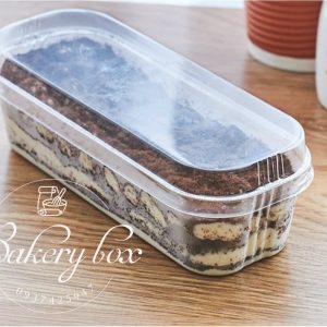 Hộp XY599 Đựng Bánh Lạnh - Tiramisu - Mousse