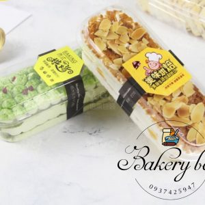 Hộp XY599 Đựng Bánh Lạnh - Tiramisu - Mousse