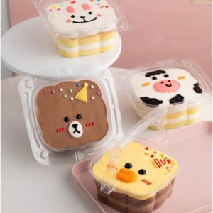 Thích hợp đựng bánh kem mini, bánh mouse, trái cây tươi tiện lợi đem đi du lịch dã ngoại