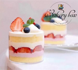 Hủ Mica Tròn Đựng Bánh Lạnh - Pudding -Tiramisu - Panna Cotta - Oreo Cheesecake - GD-2017