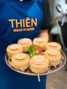 Hủ Pudding Đựng Bánh Dừa Nướng