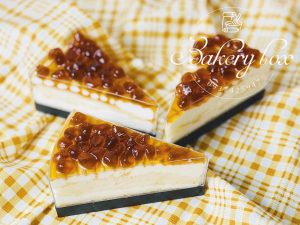 Hộp Mica Tam Giác Đựng Bánh Lạnh - Panna Cotta - Tiramisu - Trà Sữa Trân Châu - LC-48