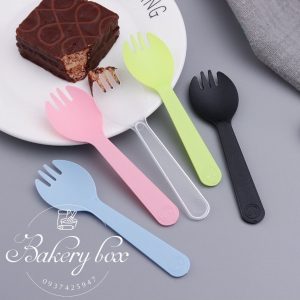 Nĩa Nhựa Nhiều Màu Ăn Trái Cây - Bánh Ngọt