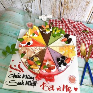 Hộp Mica Tam Giác Đựng Bánh Lạnh - Panna Cotta - Tiramisu - Trà Sữa Trân Châu - LC-48