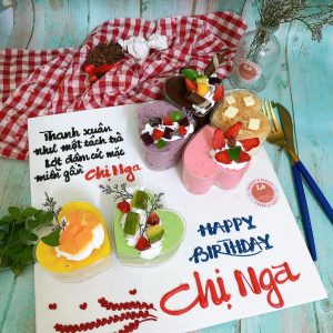 Ly tim có nắp đựng bánh tiramisu , bánh mousse , bánh panna cotta Ly tim ghép lại trang trí làm bánh sinh nhật Ly tim có nắp tiện dụng