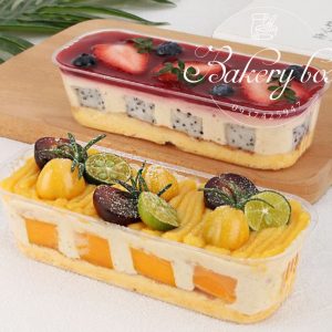 Hộp XY599 Đựng Bánh Lạnh - Tiramisu - Mousse