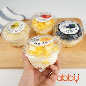Hộp XY581 đựng bánh lạnh, tiramisu, rau câu, pudding, kem tươi, sữa chua, tàu hủ lạnh
