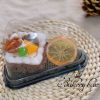 Hộp Tam Giác A03 Đựng Bánh Kem - Tiramisu - Cheese Cake - Red Velvet - Bánh Crepe Nhiều Tầng