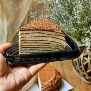 Hộp Tam Giác A03 Đựng Bánh Kem - Tiramisu - Cheese Cake - Red Velvet - Bánh Crepe Nhiều Tầng