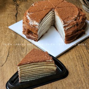 Hộp Tam Giác A03 Đựng Bánh Kem - Tiramisu - Cheese Cake - Red Velvet - Bánh Crepe Nhiều Tầng