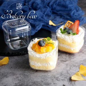 Hộp Vuông Đựng Bánh Lạnh - Tiramisu - Oreo Cheesecake - Red Velvet - GD-2013