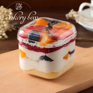 Hộp Vuông Đựng Bánh Lạnh - Tiramisu - Oreo Cheesecake - Red Velvet - GD-2013