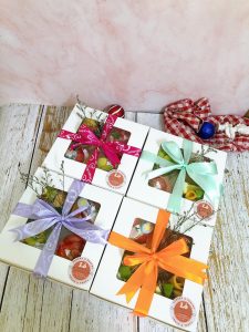 Hộp Giấy Đựng Bánh Cupcake Có Mặt Kính Trong Suốt 2 4 6 12