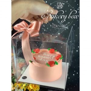 🌸 Kích thước: 15cm x 15cm x 18cm 🍄 Đựng vừa bánh kem size 14 🍰 Chất liệu: mica trong suốt 🎂 Sản phẩm được làm từ nhựa trong thực phẩm, bảo đảm an toàn vệ sinh 🥧 Thiết kế có quai xách tiện lợi 📞 Mua sỉ liên hệ 🛵 Cần gấp hãy đặt hoả tốc 🙋🏻♀️ Liên hệ (điện thoại / zalo) : 0937.425.947 🏠 Địa chỉ cửa hàng : 1540 Võ Văn Kiệt, P7, Q6