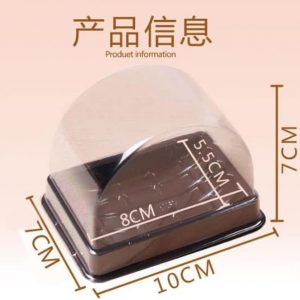 Hộp pet A93- 64 bánh cuộn kích thước hộp : 7*10*7cm lọt lòng : 8* 5,5* 7 cm chiếc bánh bạn sẽ dc bao bọc bởi lớp nhựa trong suốt ,tránh bụi và an toàn khi di chuyển,mẫu hộp xinh xắn tăng thêm hấp dẫn cho chiếc bánh Lốc 100 cái Sỉ thùng 2400 cái Liên hệ (điện thoại / zalo) : 0937.425.947 Địa chỉ cửa hàng : 1540 Võ Văn Kiệt, P7, Q6