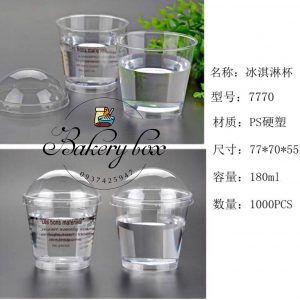🌵 Kích thước: 7cm (cao) x 5.2cm (đáy) x 7.5cm (miệng) 🌵 Dung tích: 180ml 🌵 Ly nhựa mousse tròn nắp cầu là sản phẩm có hình dáng sang trọng bắt mắt bởi hình dáng tổng thể nắp tròn, bầu trông khá ngộ nghĩnh và độc đáo. 🌵 Ly nhựa mousse tròn không chỉ hình dáng mà còn đẹp, làm từ nhựa PE. Sản phẩm có màu trắng trong, bóng láng đảm bảo chất lượng tiêu chuẩn an toàn vệ sinh thực phẩm. Phần thân có kích thước vừa vặn giúp bạn đựng được lượng nước uống mang đi vừa đủ. Dùng ly nhựa nắp cầu là bạn mua cho mình một thương hiệu sành điệu lịch lãm và cao cấp. 📞 Mua sỉ liên hệ 🛵 Cần gấp hãy đặt hoả tốc 🙋🏻♀️ Liên hệ (điện thoại / zalo) : 0937.425.947 🏠 Địa chỉ cửa hàng : 1540 Võ Văn Kiệt, P7, Q6