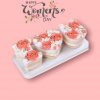 Set Chữ I ❤️ U - Đựng Bánh Lạnh - Tiramisu - Mousse - Panna Cotta - Tặng Quà Valentine