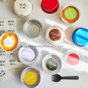 Set 100 | Hộp Cupcake Thiếc Nắp Trong Chịu Nhiệt