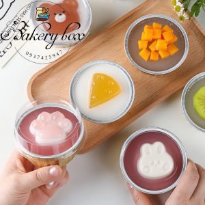 Set 100 | Hộp Cupcake Thiếc Nắp Trong Chịu Nhiệt