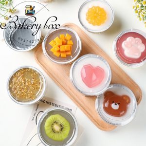 Set 100 | Hộp Cupcake Thiếc Nắp Trong Chịu Nhiệt