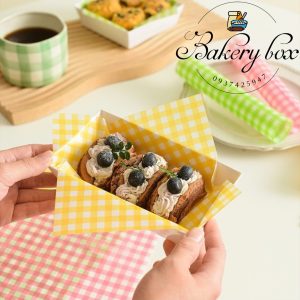 🍰 GIẤY LÓT BENTO HOẠ TIẾT CARO 🍰🌿 Kích thước: 18cm x 18cm
🍦 Thích hợp lót đế bánh bento, gói bánh mì sandwich...
〰 Số lượng: 100 tờ
🍞 Giấy dầu Silicone hai mặt, in chữ tiếng anh hai màu đặc điểm độc đáo. Được làm bằng bột giấy, bảo vệ môi trường và tốt cho sức khỏe, in cấp thực phẩm, tiếp xúc trực tiếp với thực phẩm.
🧀 Có 3 mẫu như hình, shop giao ngẫu nhiên, khách chọn mẫu vui lòng nhắn tin shop
—————————————
☎️ Mua sỉ liên hệ
🛵 Cần gấp hãy đặt hoả tốc
🙋🏻♀️ Liên hệ (điện thoại / zalo) : 0937.425.947
⏰ Thời gian: 9h - 17h (Trước khi qua gọi hoặc nhắn tin cho shop để chuẩn bị hàng giúp mình nhé ạ)
🏠 Địa chỉ cửa hàng : 1540 Võ Văn Kiệt, P7, Q6