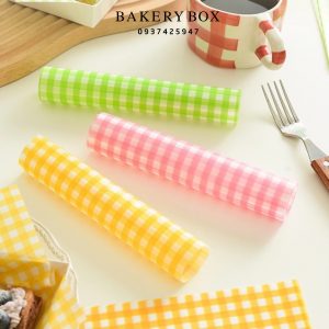 🍰 GIẤY LÓT BENTO HOẠ TIẾT CARO 🍰🌿 Kích thước: 18cm x 18cm
🍦 Thích hợp lót đế bánh bento, gói bánh mì sandwich...
〰 Số lượng: 100 tờ
🍞 Giấy dầu Silicone hai mặt, in chữ tiếng anh hai màu đặc điểm độc đáo. Được làm bằng bột giấy, bảo vệ môi trường và tốt cho sức khỏe, in cấp thực phẩm, tiếp xúc trực tiếp với thực phẩm.
🧀 Có 3 mẫu như hình, shop giao ngẫu nhiên, khách chọn mẫu vui lòng nhắn tin shop
—————————————
☎️ Mua sỉ liên hệ
🛵 Cần gấp hãy đặt hoả tốc
🙋🏻♀️ Liên hệ (điện thoại / zalo) : 0937.425.947
⏰ Thời gian: 9h - 17h (Trước khi qua gọi hoặc nhắn tin cho shop để chuẩn bị hàng giúp mình nhé ạ)
🏠 Địa chỉ cửa hàng : 1540 Võ Văn Kiệt, P7, Q6