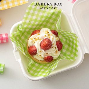 🍰 GIẤY LÓT BENTO HOẠ TIẾT CARO 🍰🌿 Kích thước: 18cm x 18cm
🍦 Thích hợp lót đế bánh bento, gói bánh mì sandwich...
〰 Số lượng: 100 tờ
🍞 Giấy dầu Silicone hai mặt, in chữ tiếng anh hai màu đặc điểm độc đáo. Được làm bằng bột giấy, bảo vệ môi trường và tốt cho sức khỏe, in cấp thực phẩm, tiếp xúc trực tiếp với thực phẩm.
🧀 Có 3 mẫu như hình, shop giao ngẫu nhiên, khách chọn mẫu vui lòng nhắn tin shop
—————————————
☎️ Mua sỉ liên hệ
🛵 Cần gấp hãy đặt hoả tốc
🙋🏻♀️ Liên hệ (điện thoại / zalo) : 0937.425.947
⏰ Thời gian: 9h - 17h (Trước khi qua gọi hoặc nhắn tin cho shop để chuẩn bị hàng giúp mình nhé ạ)
🏠 Địa chỉ cửa hàng : 1540 Võ Văn Kiệt, P7, Q6