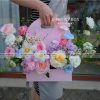HỘP BƯỚM HAI NGĂN CẮM HOA, ĐỰNG QUÀ TẶNG, BÁNH KEM