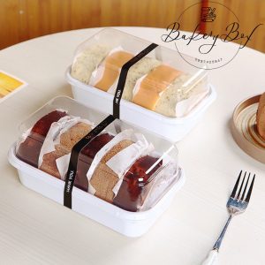 HỘP NHỰA CHỮ NHẬT ĐỰNG BÁNH BÔNG LAN