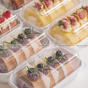 HỘP NHỰA ĐẾ TRẮNG CÓ NẮP TRONG ĐỰNG BÁNH