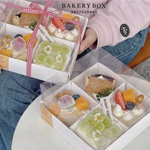 HỘP 4 NGĂN ĐỰNG BÁNH MIX