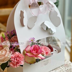 HỘP CÁNH BƯỚM CẮM HOA