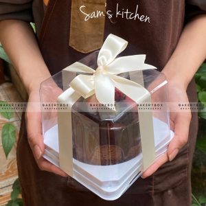 HỘP NHỰA ĐỰNG BÔNG LAN CUỘN KÈM NĨA