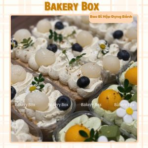 HỘP NHỰA PET CHỮ NHẬT ĐỰNG TIRAMISU