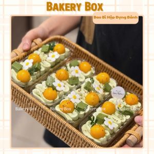 HỘP NHỰA PET CHỮ NHẬT ĐỰNG TIRAMISU