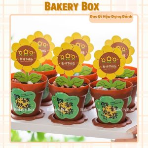 CHẬU CÂY ĐỰNG BÁNH TIRAMISU, OREO CHEESE CAKE