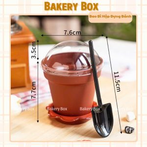 CỐC CHẬU CÂY KÈM XẺNG ĐỰNG BÁNH NGỌT
