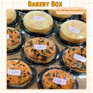 HỘP F71 ĐỰNG BÁNH BÔNG LAN TRỨNG MUỐI NHỎ, BÁNH MÌ BƠ TỎI