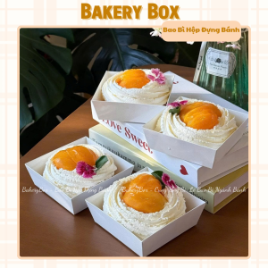 HỘP GIẤY VUÔNG TRẮNG E118