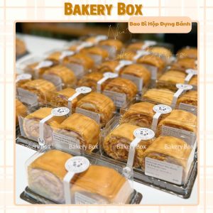 HỘP NHỰA ĐỰNG BÁNH BÔNG LAN CUỘN CẮT LÁT