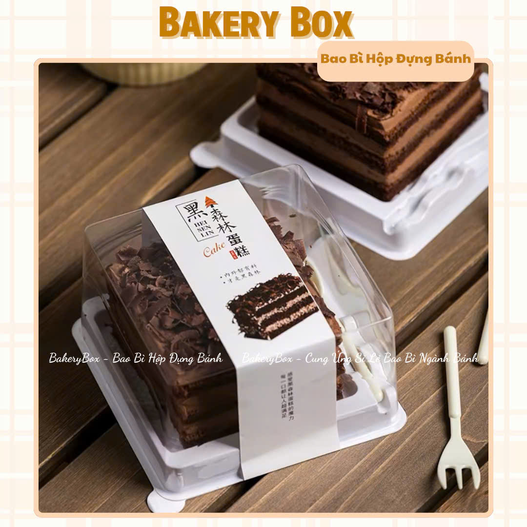 HỘP NHỰA ĐỰNG BÁNH MANG ĐI KÈM NĨA HỘP NHỰA ĐỰNG BÁNH MANG ĐI KÈM NĨA