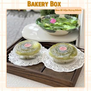 HỘP NHỰA PET H166 ĐỰNG RAU CÂU