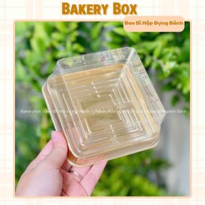 JLH10-10 ĐẾ VÀNG ĐỰNG BÁNH TRUNG THU 150GR - 200GR