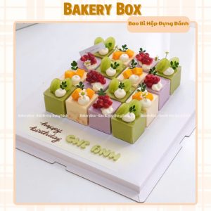 LC-4245 LY NHỰA MICA ĐỰNG BÁNH MOUSSE